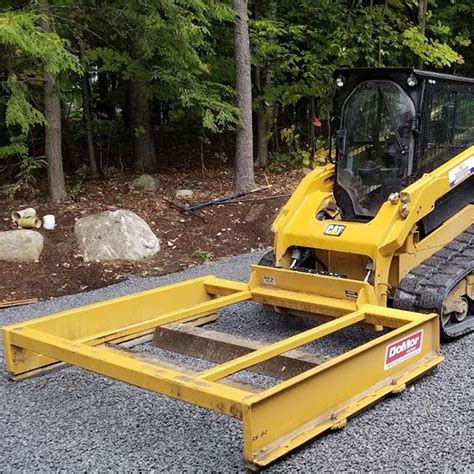 domor skid steer grader|domor equipment grading attachment.